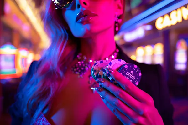 786BET Login — Instantly access your secure account A confident dealer surrounded by casino chips inviting players to access their 786BET account, reflecting quick and easy login options.